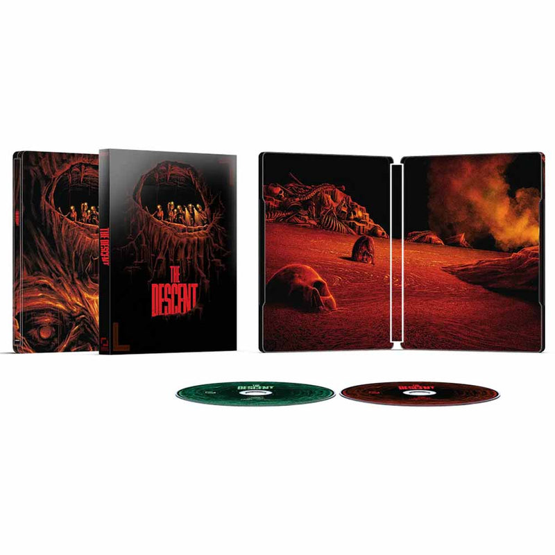 The Descent (20th Anniversary) 4K UHD + Blu-Ray Steelbook (US Import) Lionsgate