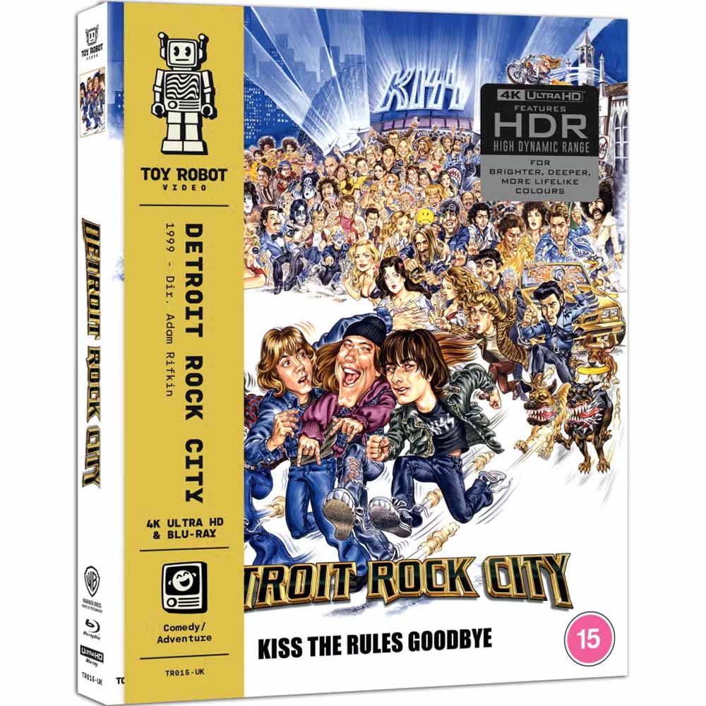 Detroit Rock City (Limited Edition) 4K UHD + Blu-Ray (UK Import) Toy Robot Video