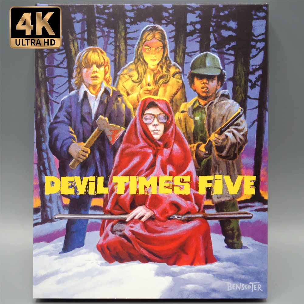 
  
  Devil Times Five 4K UHD + Blu-Ray + Slipcover (US Import)
  
