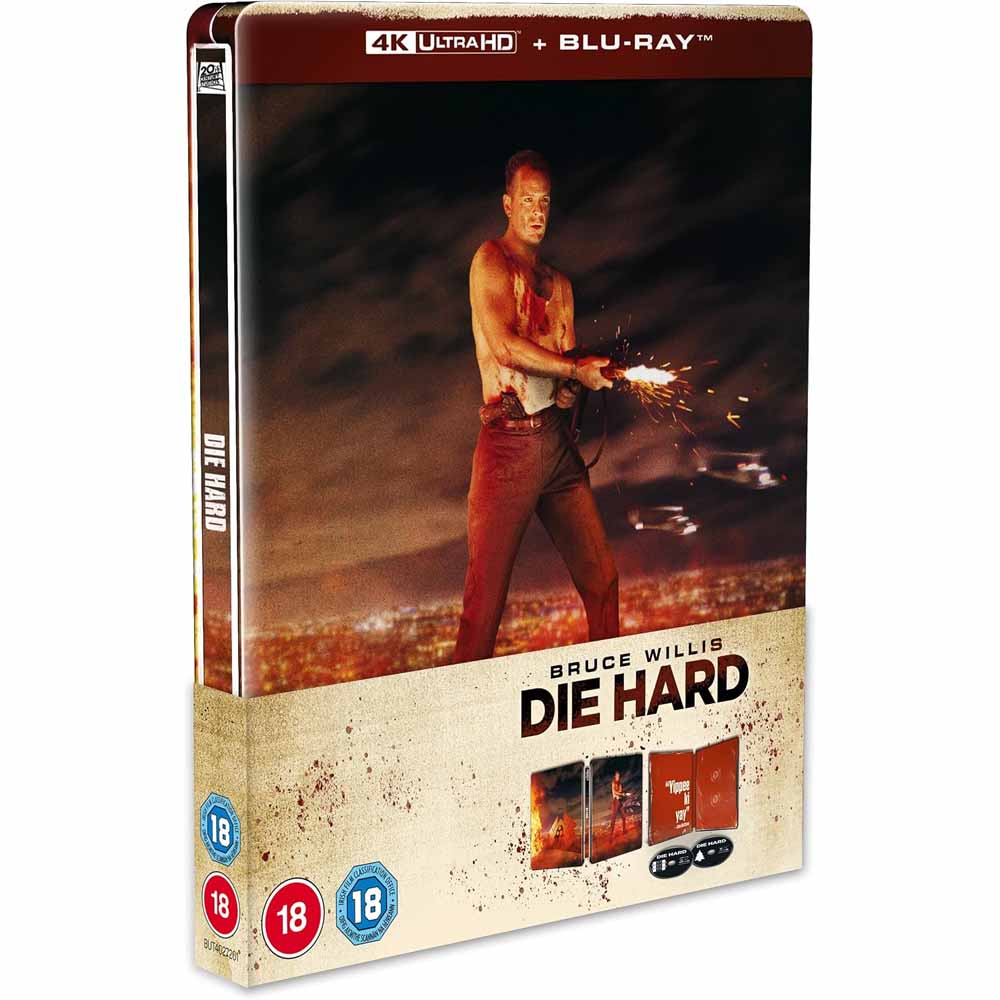 Die Hard (Steelbook) 4K UHD + Blu-Ray (UK Import) Disney
