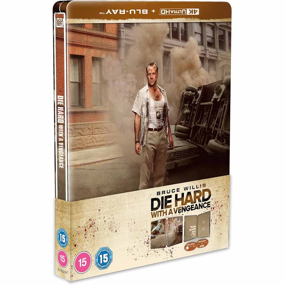 
  
  Die Hard with a Vengeance (Steelbook) 4K UHD + Blu-Ray (UK Import)
  
