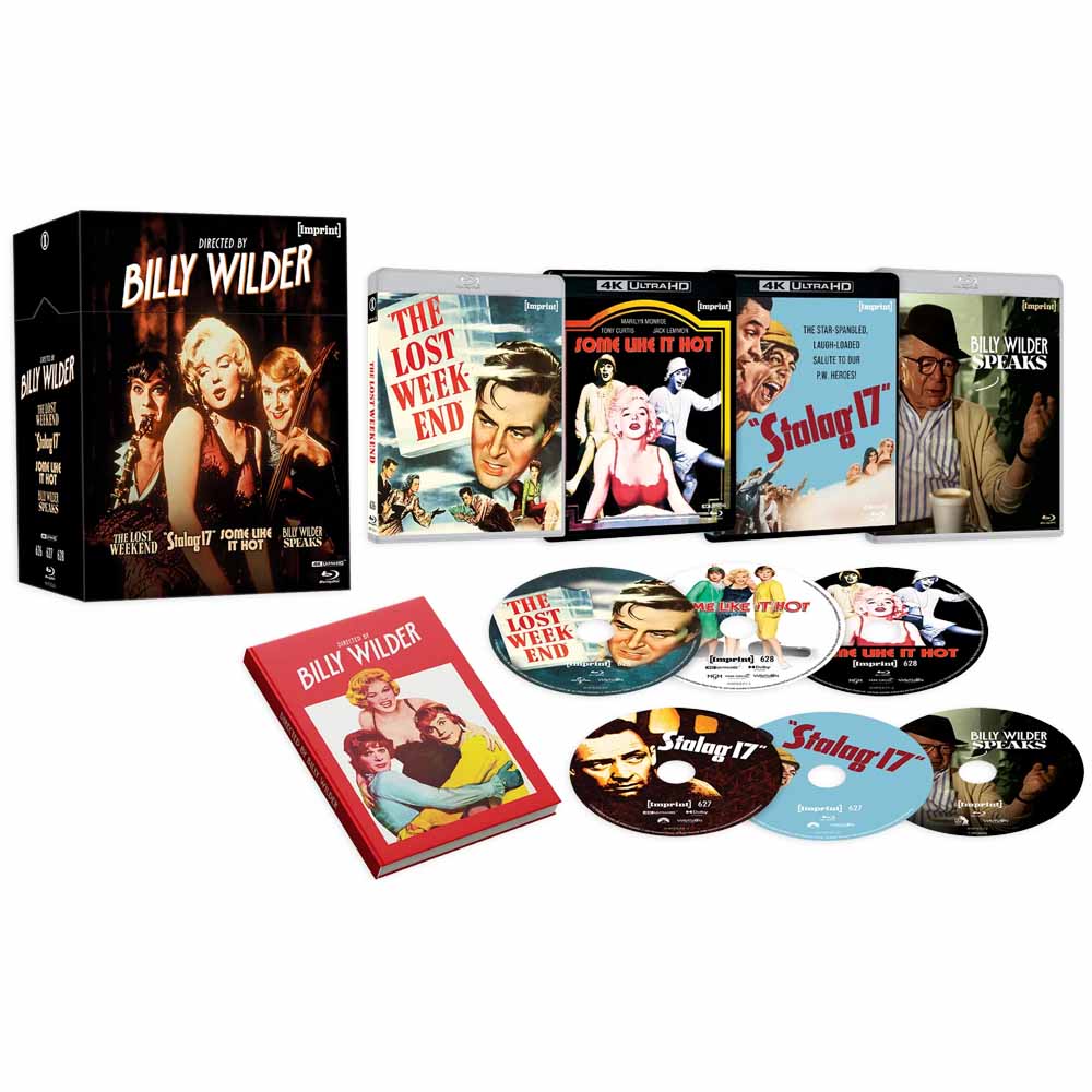 Directed By... Billy Wilder (Limited Edition Hardbox) 4K UHD + Blu-Ray (Australia Import) Imprint