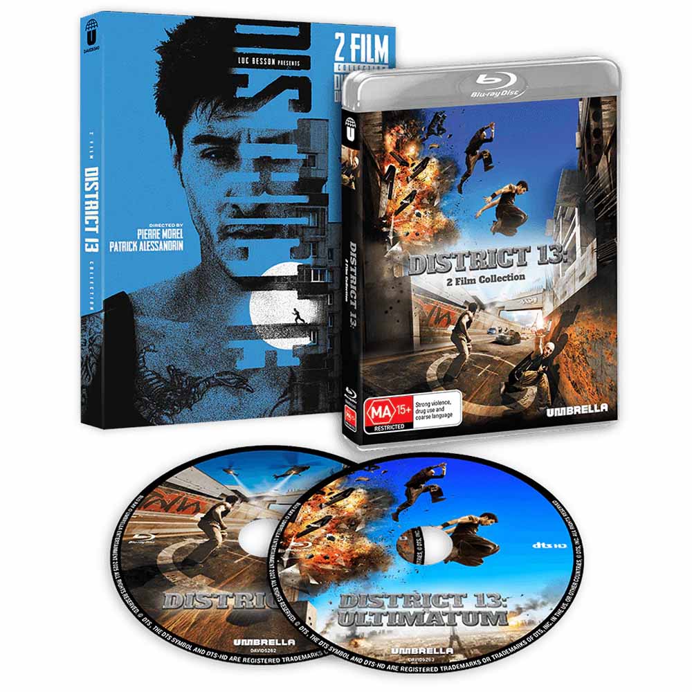 
  
  District 13 - 2-Film Collection (+ Slipcover) Blu-Ray (Australia Import)
  
