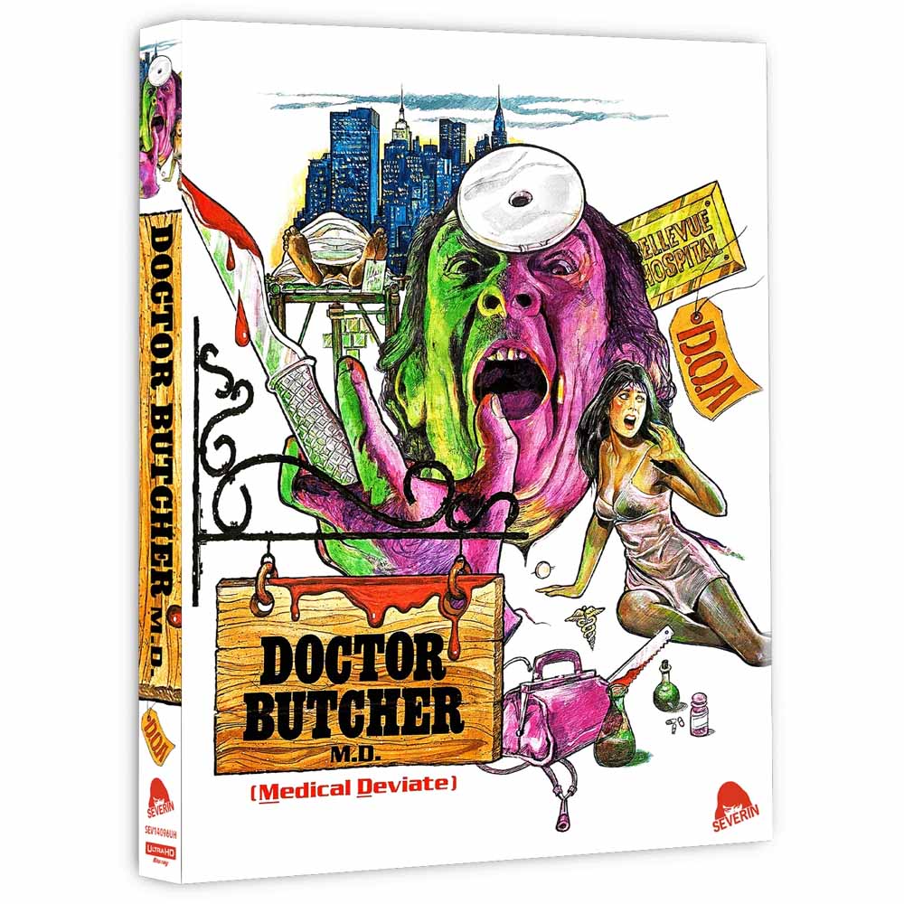 Zombie Holocaust / Doctor Butcher M.D. (+ Slipcover) 4K UHD + Blu-Ray (US Import) Severin
