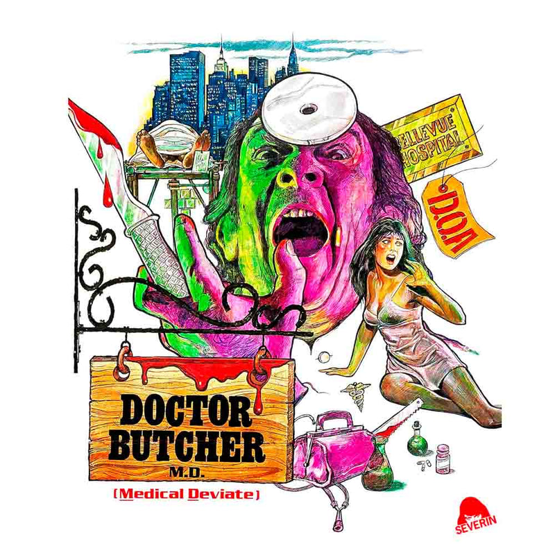Dr. Butcher MD (Zombie Holocaust) (USA Import) 4K UHD + Blu-Ray