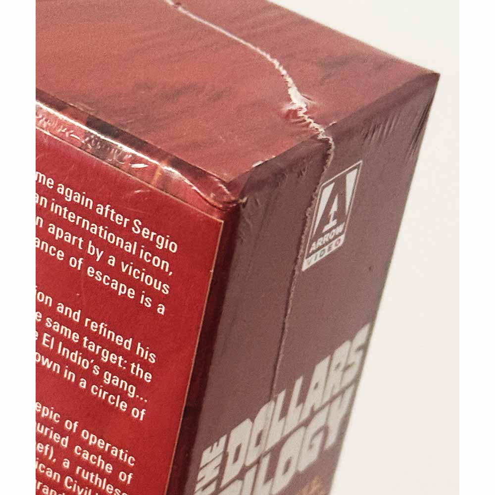 The Dollars Trilogy (Limited Edition) 4K UHD Box Set (UK Import) ***damaged - see photo***