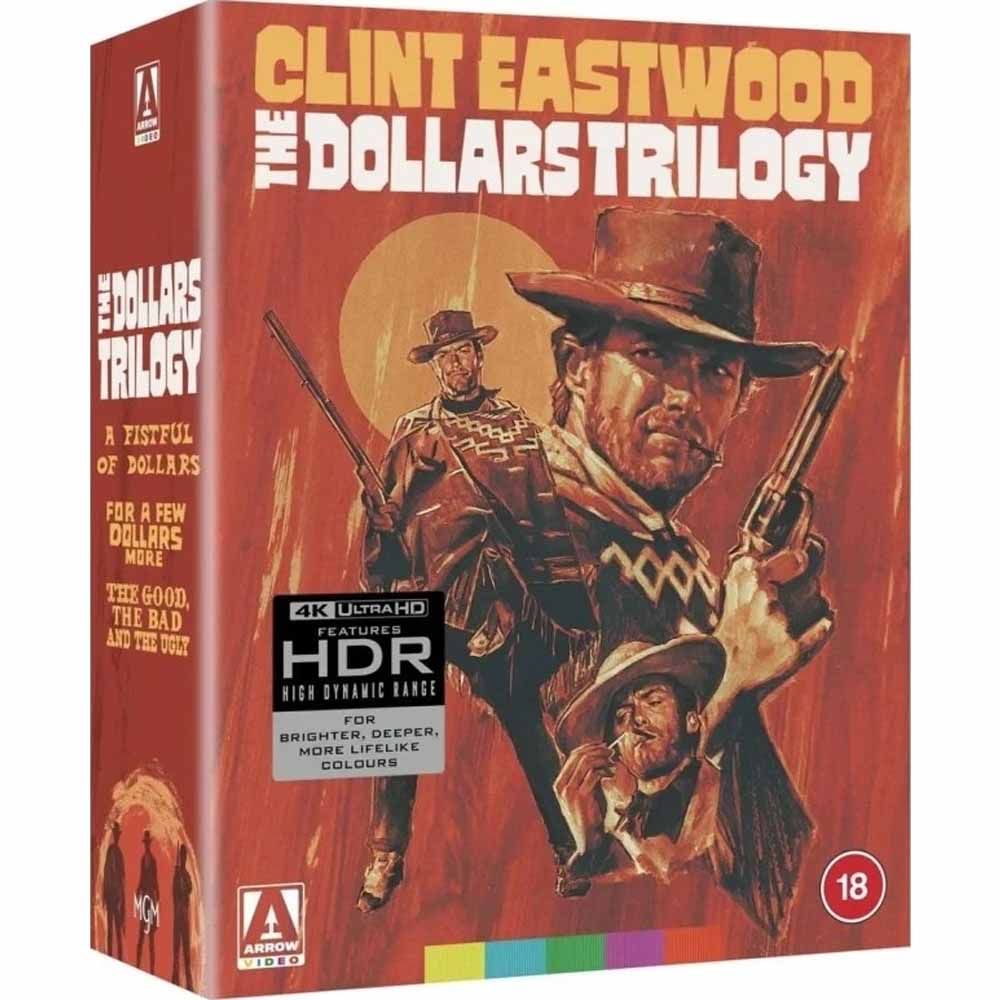 
  
  The Dollars Trilogy (Limited Edition) 4K UHD Box Set (UK Import)
  
