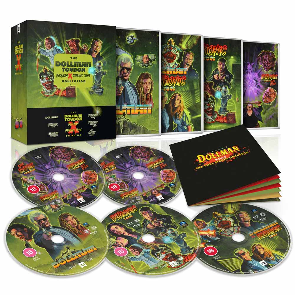 The Dollman Toybox: Dollman X Demonic Toys Collection (Limited Edition) Blu-Ray Box Set (UK Import) 101 Films