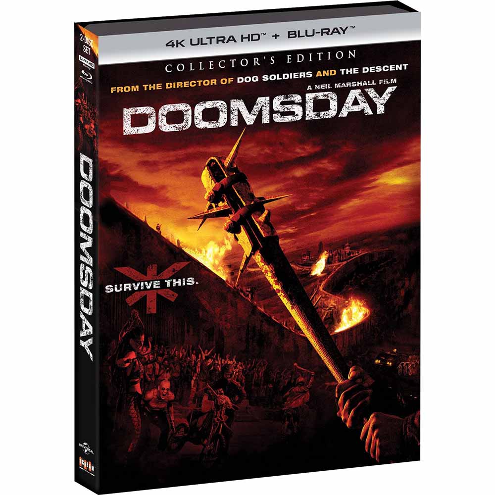 
  
  Doomsday 4K UHD + Blu-Ray (US Import)
  
