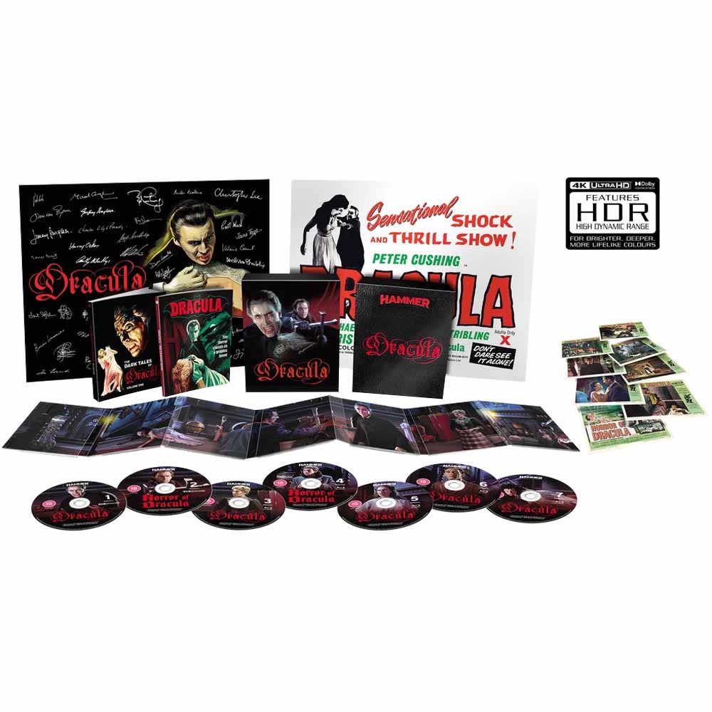 
  
  Dracula (Collector's Edition) 4K UHD + Blu-Ray Box Set (UK Import)
  
