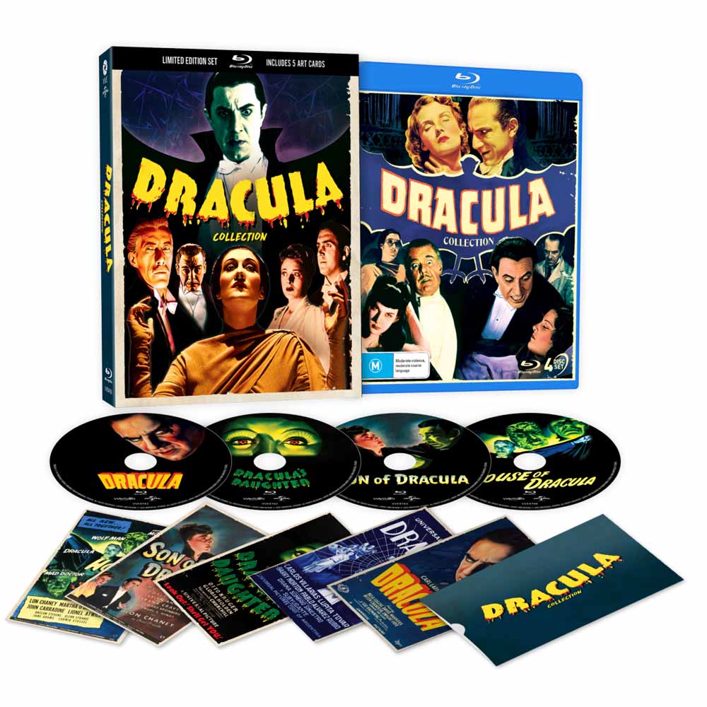 
  
  Dracula Collection (Limited Edition 3D Lenticular Hardcase) Blu-Ray Box Set (Australia Import)
  
