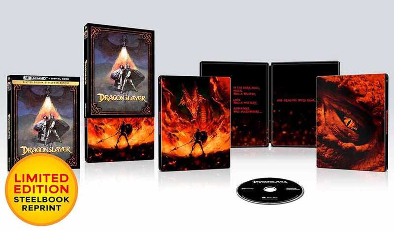 Dragonslayer Steelbook (USA Import) 4K UHD