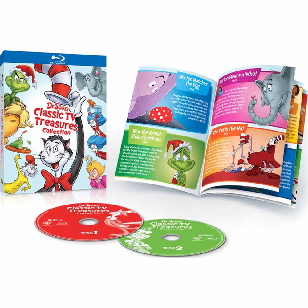 Dr. Seuss Classic TV Treasures Collection Blu-Ray (US Import)