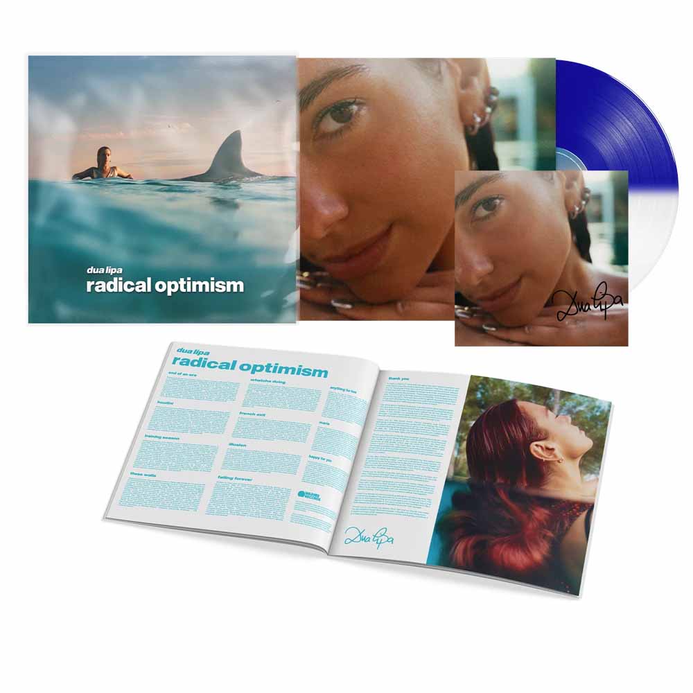 
  
  Dua Lipa – Radical Optimism (Deluxe Colored LP) with booklet and autograph - LP Vinyl
  
