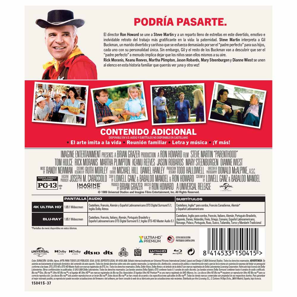 Dulce Hogar... A Veces 4K UHD + Blu-Ray