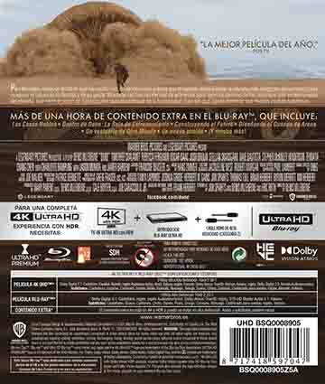 Dune 4K UHD + Blu-Ray
