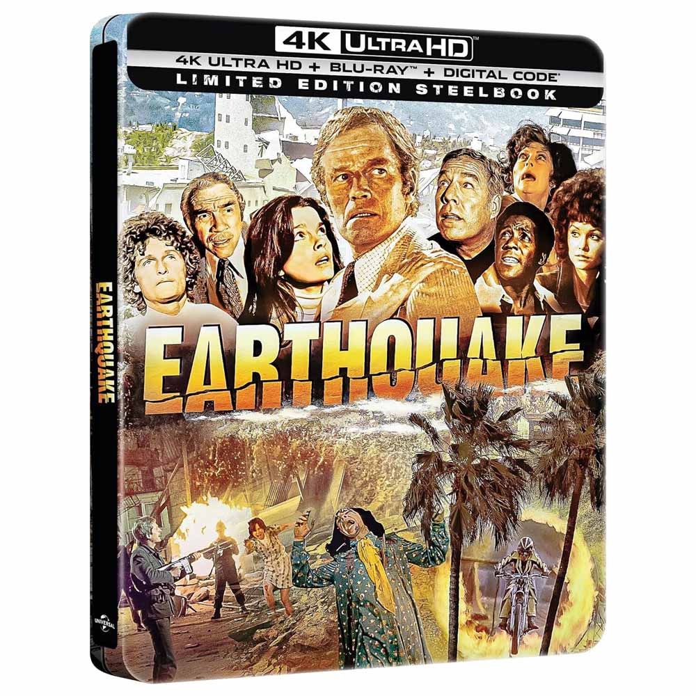 
  
  Earthquake - Steelbook 4K UHD + Blu-Ray (US Import)
  
