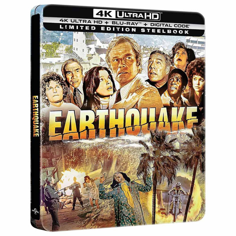 Earthquake - Steelbook 4K UHD + Blu-Ray (US Import)
