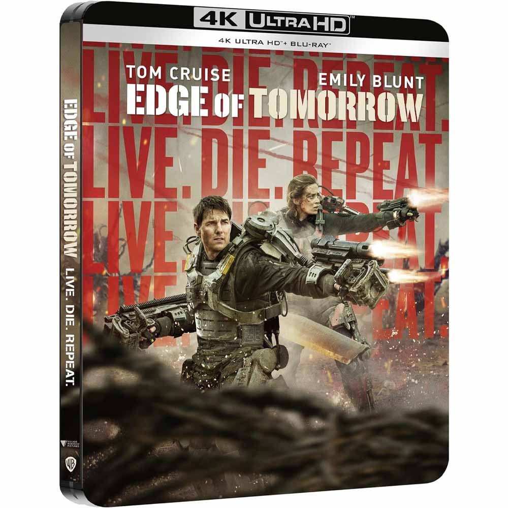 Edge of Tomorrow (Steelbook) 4K UHD + Blu-Ray (UK Import)