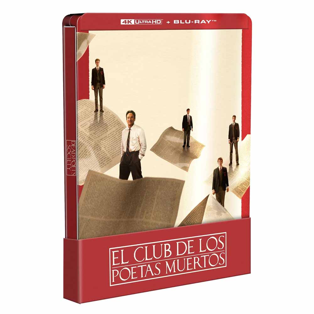 El Club de los Poetas Muertos - Edición Metálica 4K UHD + Blu-Ray