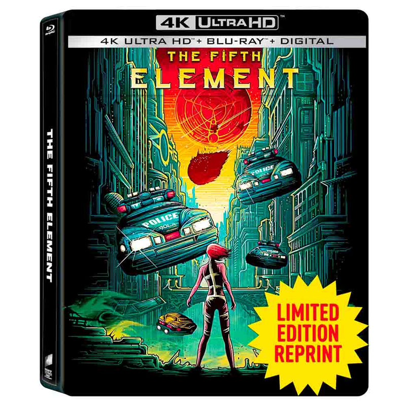  The Fifth Element Steelbook (USA Import) 4K UHD + Blu-Ray