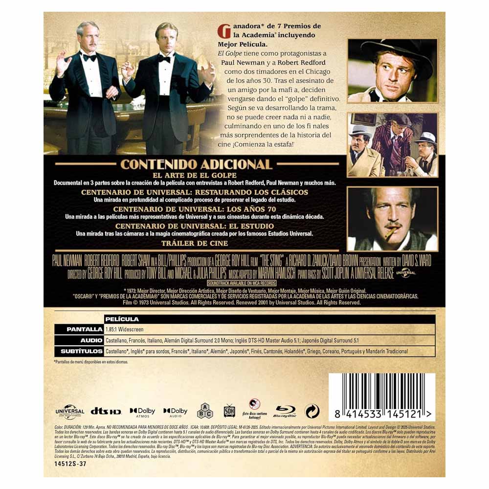 El Golpe Blu-Ray