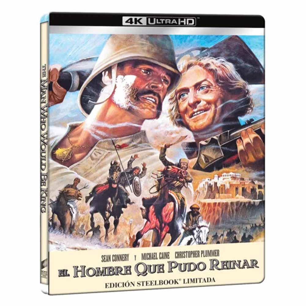 
  
  El Hombre que Pudo Reinar - Edición Metálica 4K UHD + Blu-Ray
  
