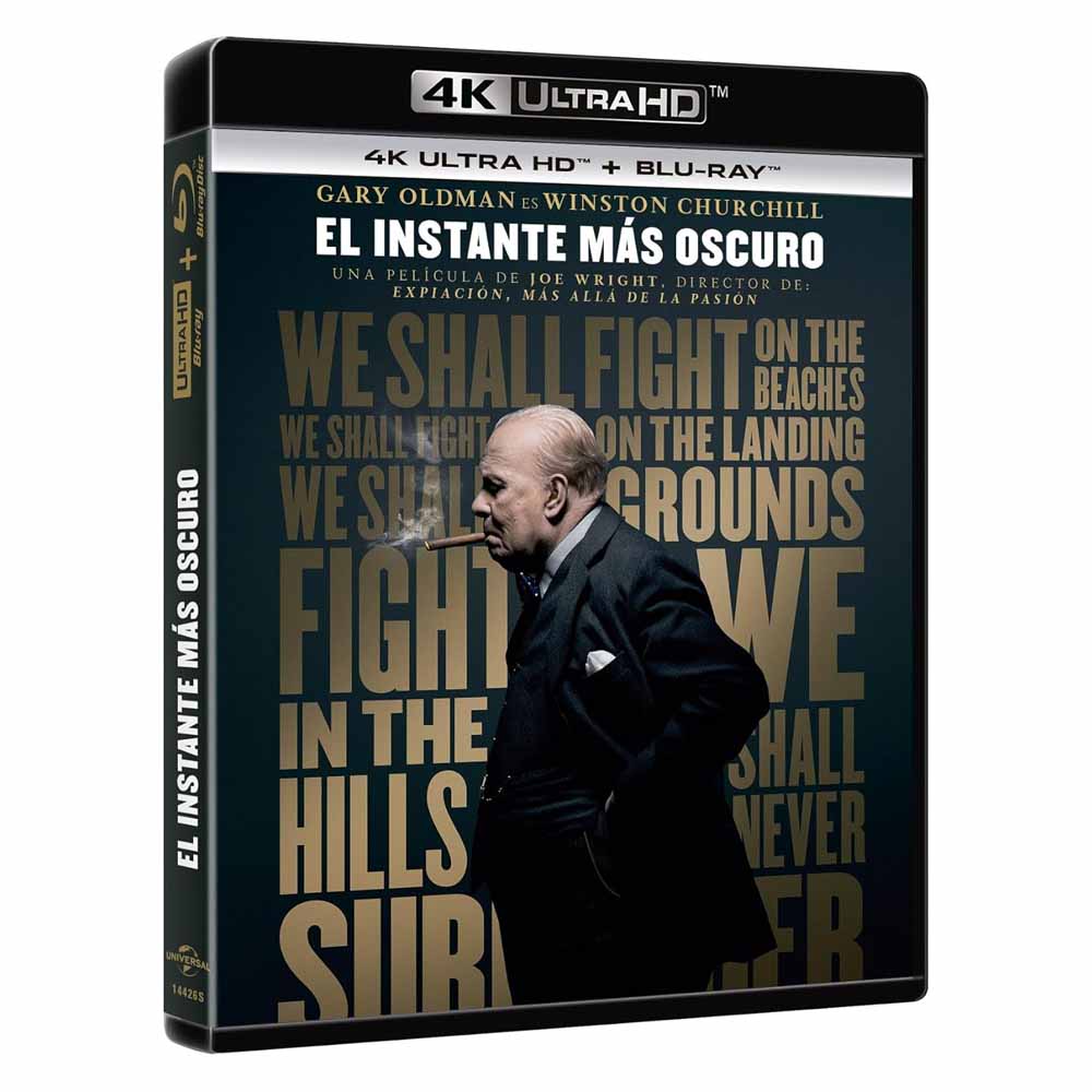 
  
  El instante más oscuro 4K UHD + Blu-Ray
  
