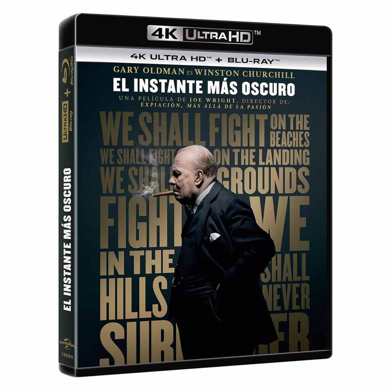 El instante más oscuro 4K UHD + Blu-Ray