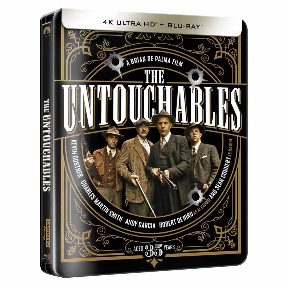 Los Intocables de Eliot Ness - Edición Metálica 4K UHD + Blu-Ray