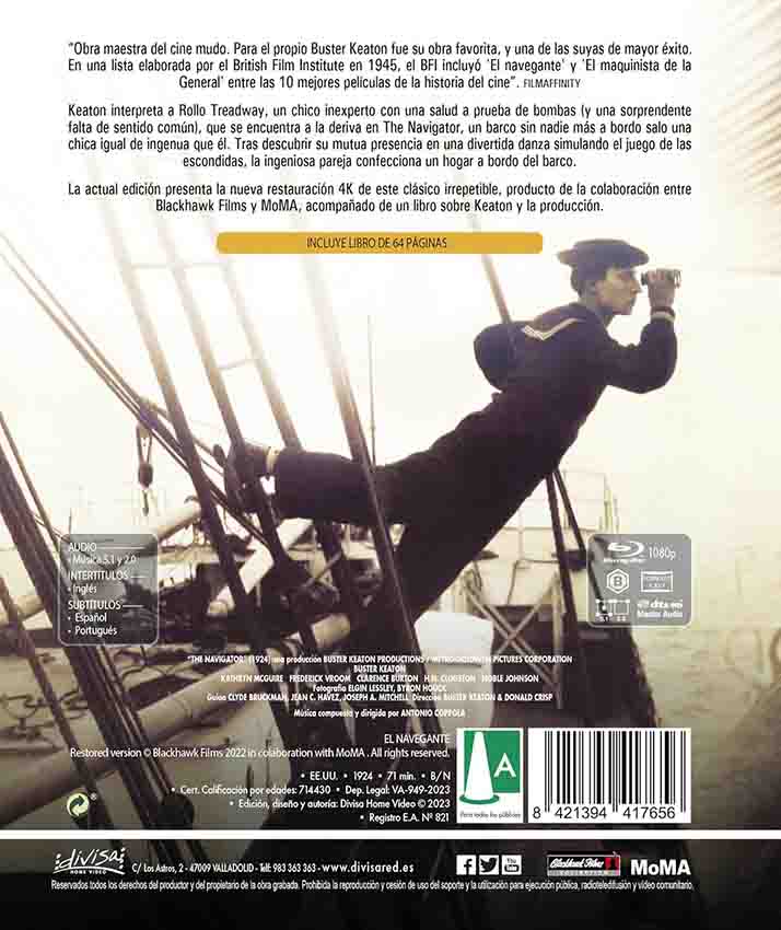 El Navegante - Edición Libro Blu-Ray
