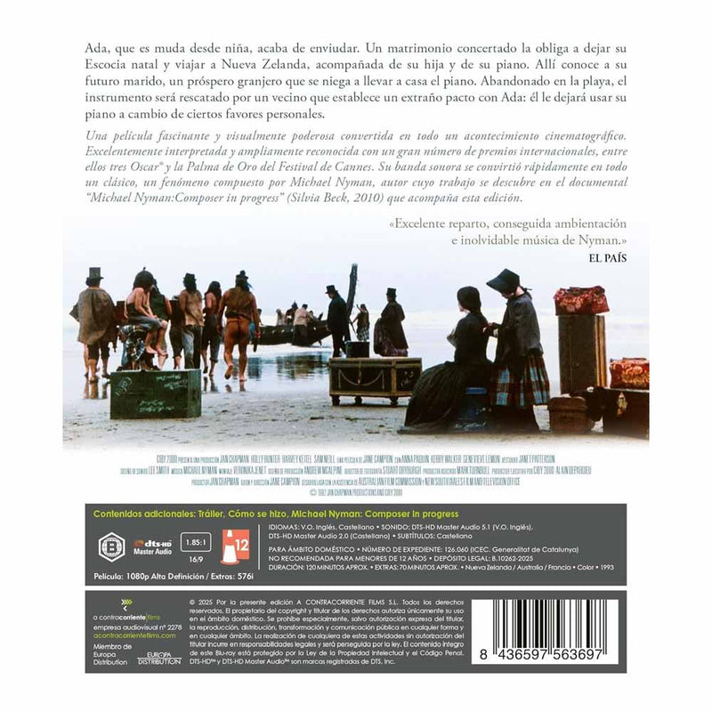 The Piano Blu-Ray