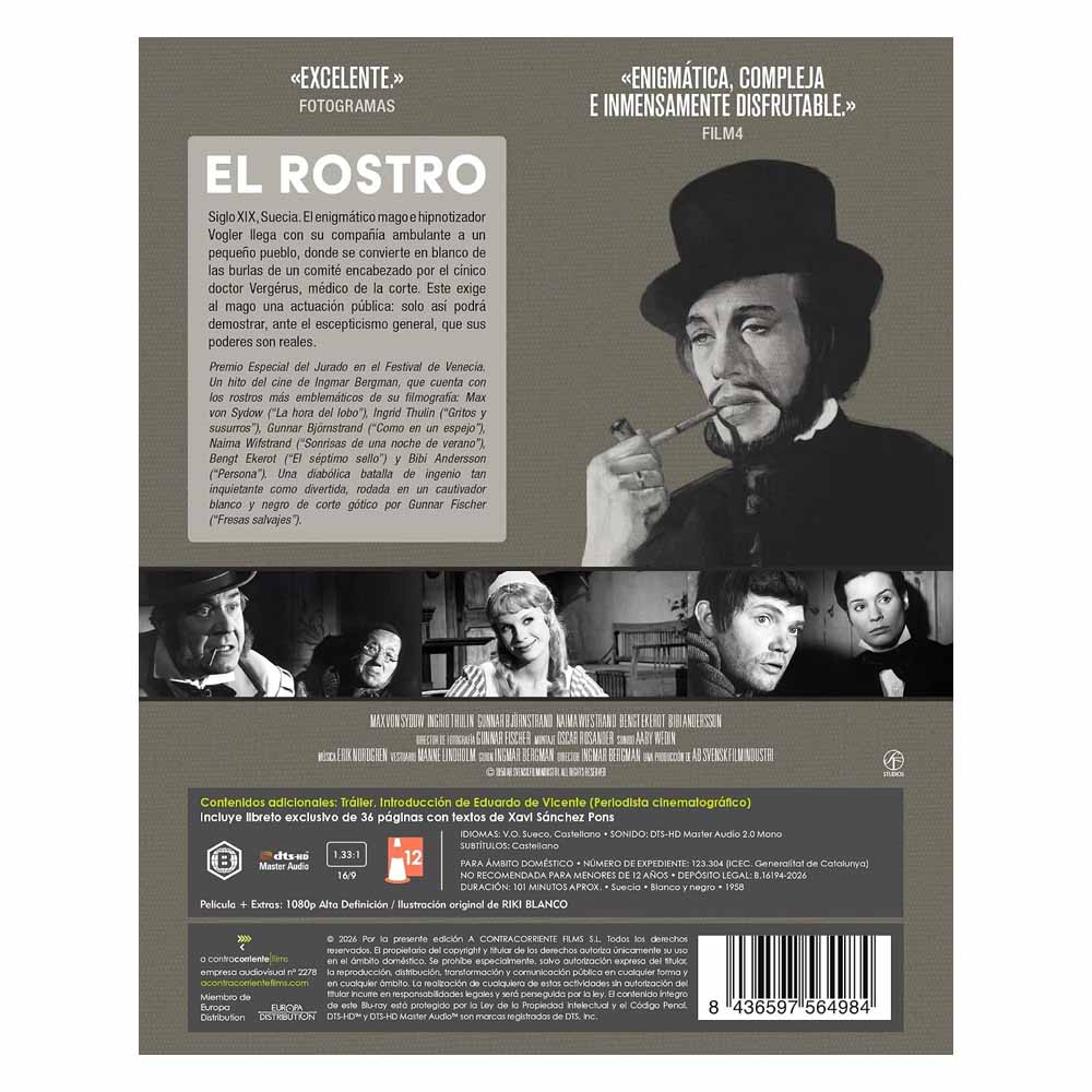 El Rostro Blu-Ray