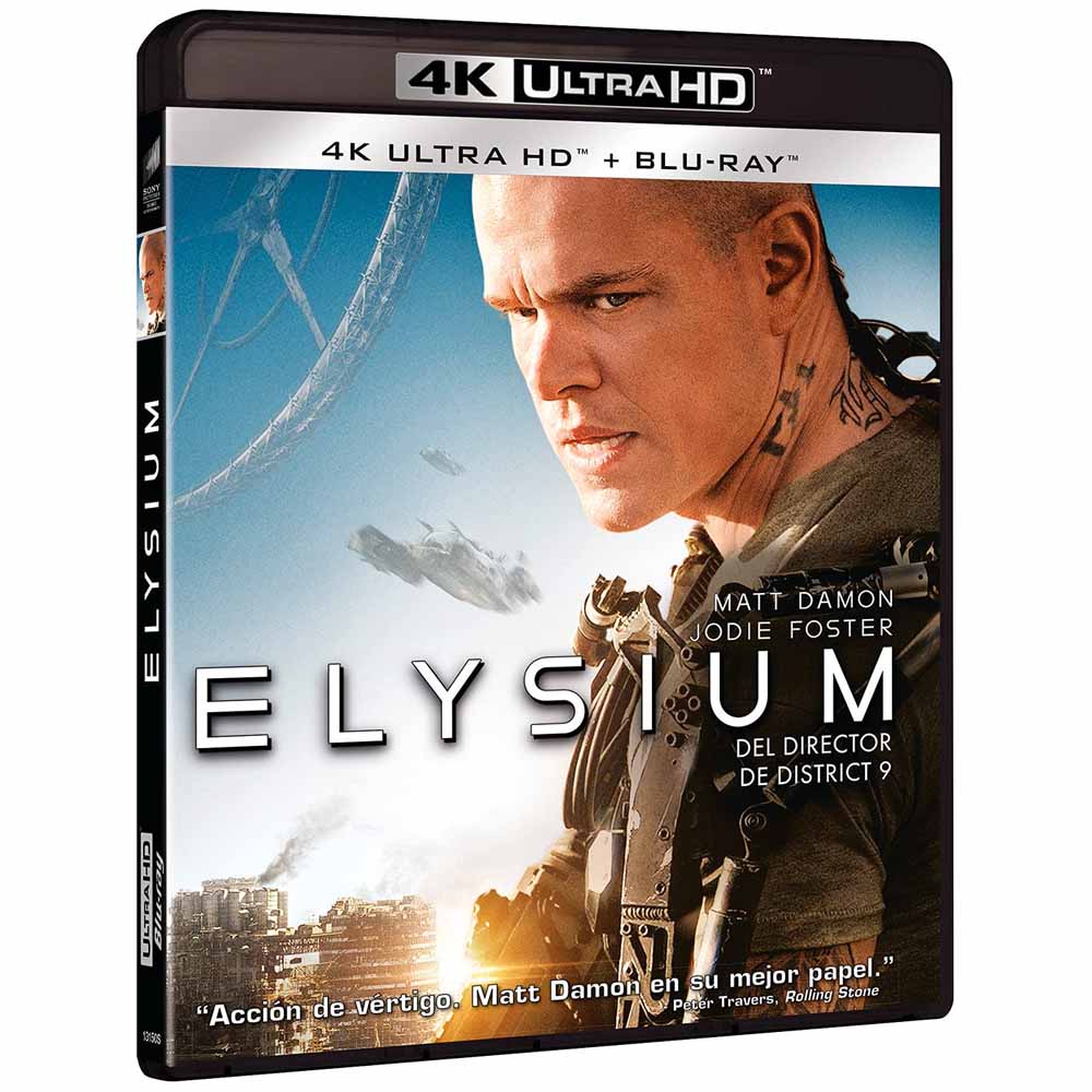 Elysium 4K UHD + Blu-Ray