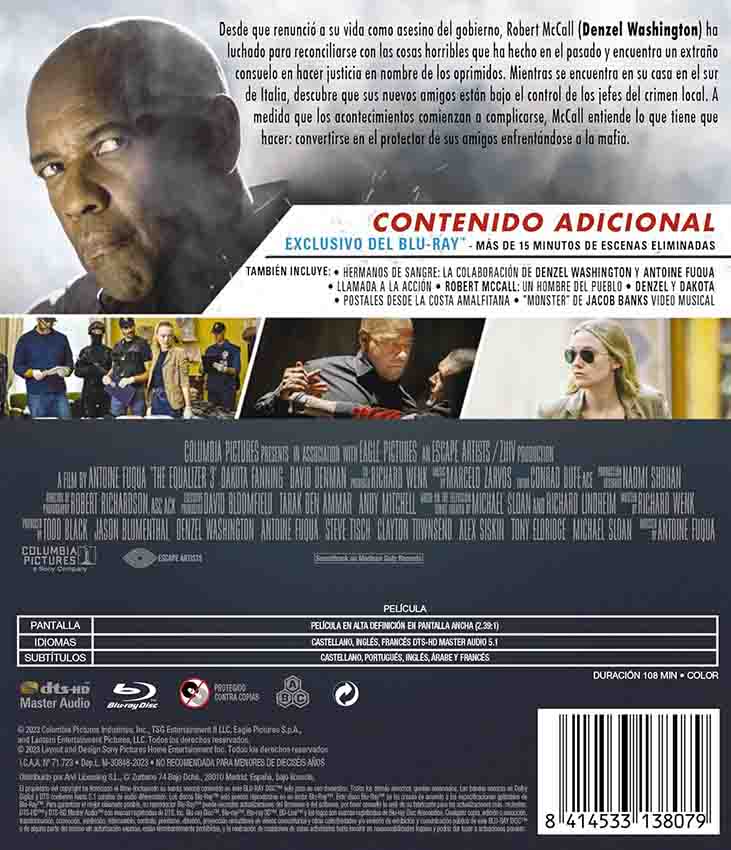 Equalizer 3 Blu-Ray