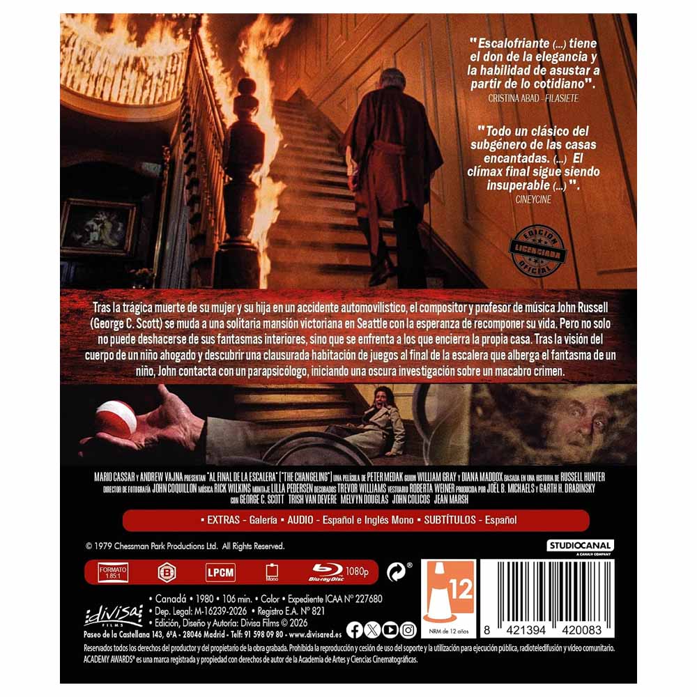 Al Final de la Escalera Blu-Ray