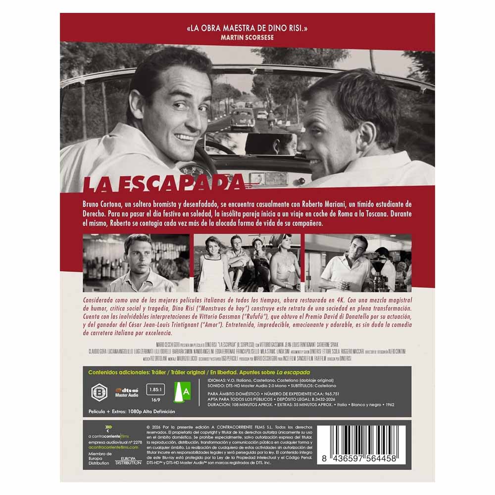 La Escapada - Blu-Ray