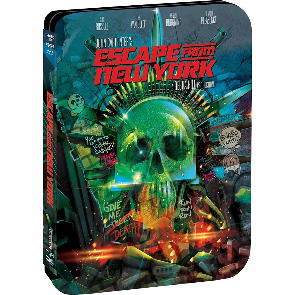 
  
  Escape from New York 4K UHD + Blu-Ray (Limited Edition) Steelbook (US Import)
  
