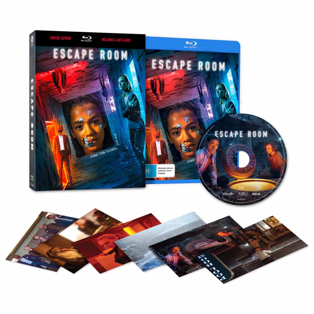 Escape Room (Limited Edition 3D Lenticular Hardcase) Blu-Ray Box Set (Australia Import)