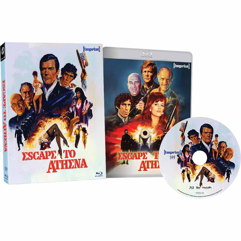 Escape to Athena (Limited Edition) Blu-Ray (Australia Import) Imprint