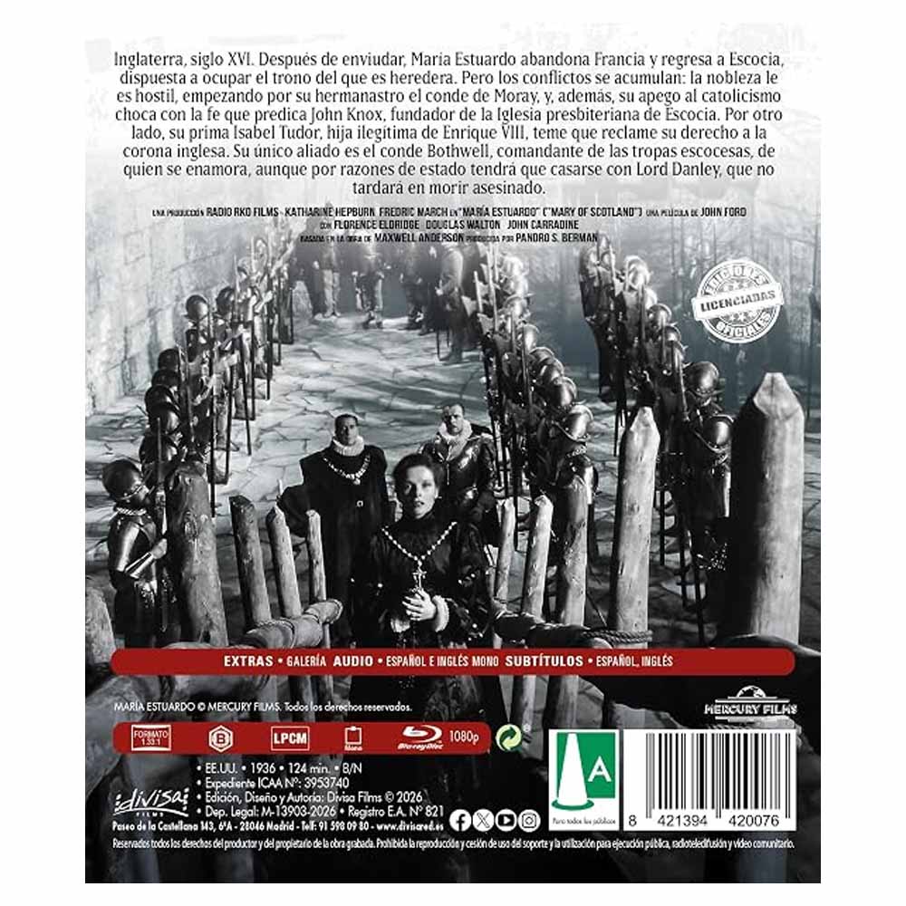 María Estuardo Blu-Ray