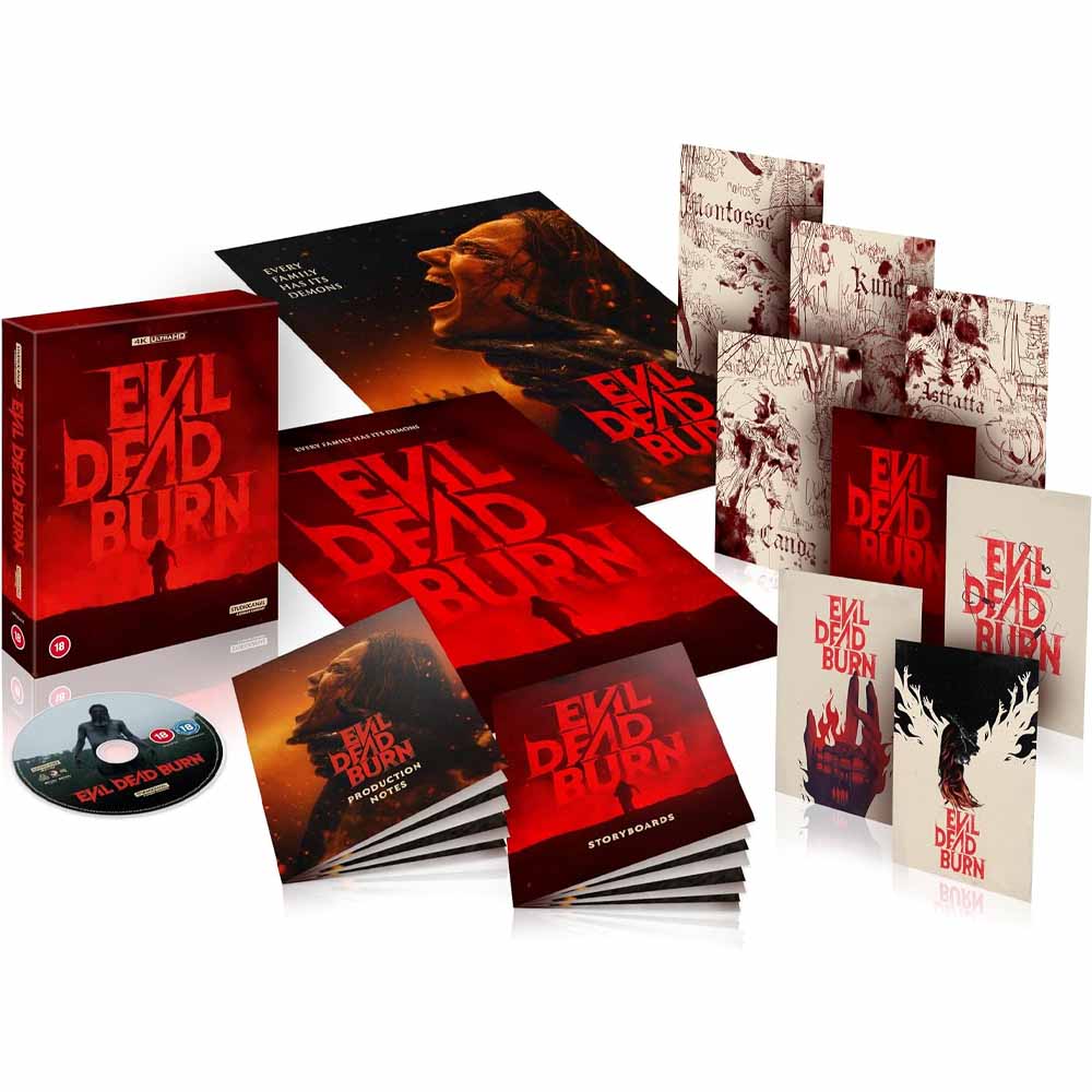Evil Dead Burn (Ultimate Collector's Edition) 4K UHD (UK Import) StudioCanal