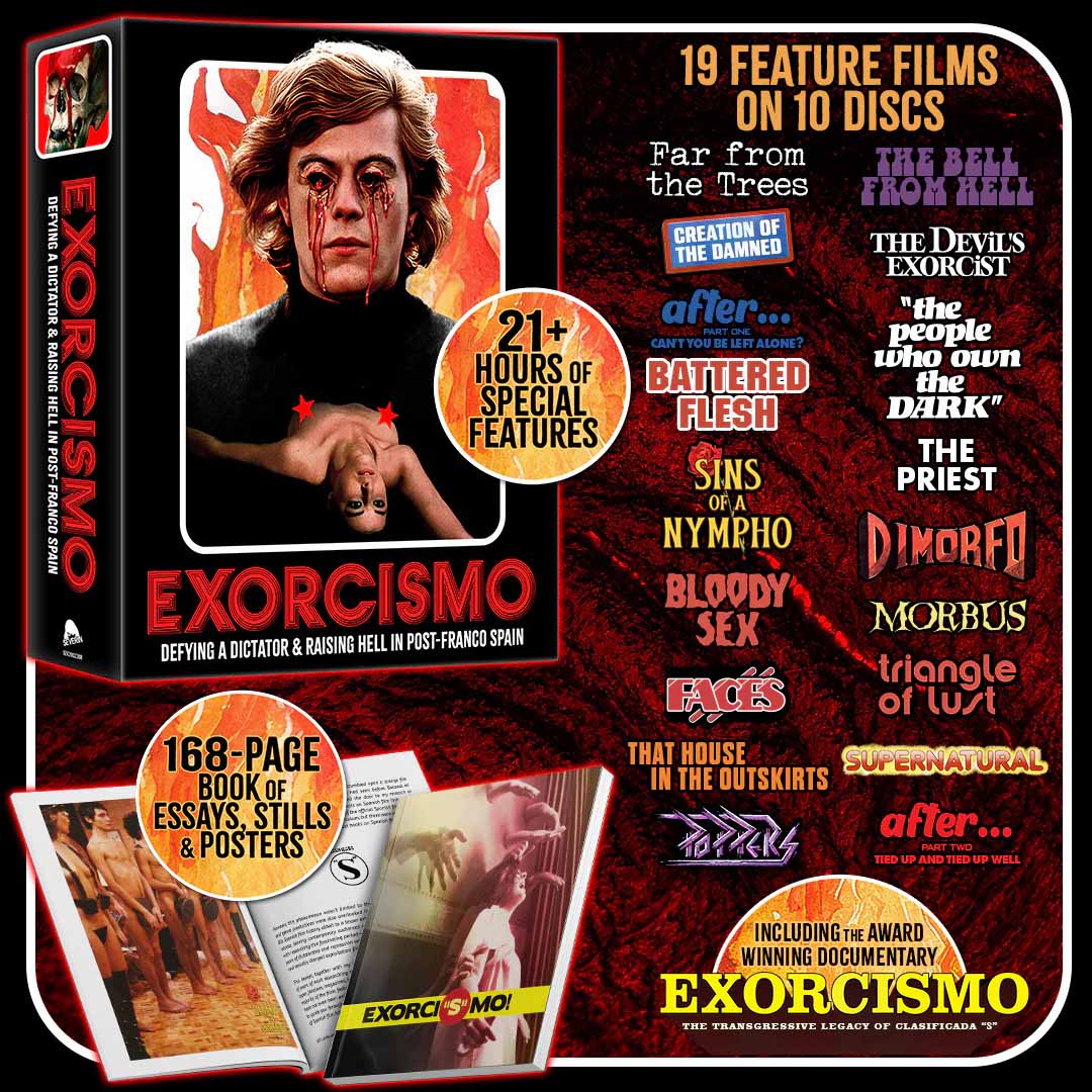 Exorcismo: Defying a Dictator & Raising Hell in Post-Franco Spain Blu-Ray Box Set (10 Discs + Book) (US Import)