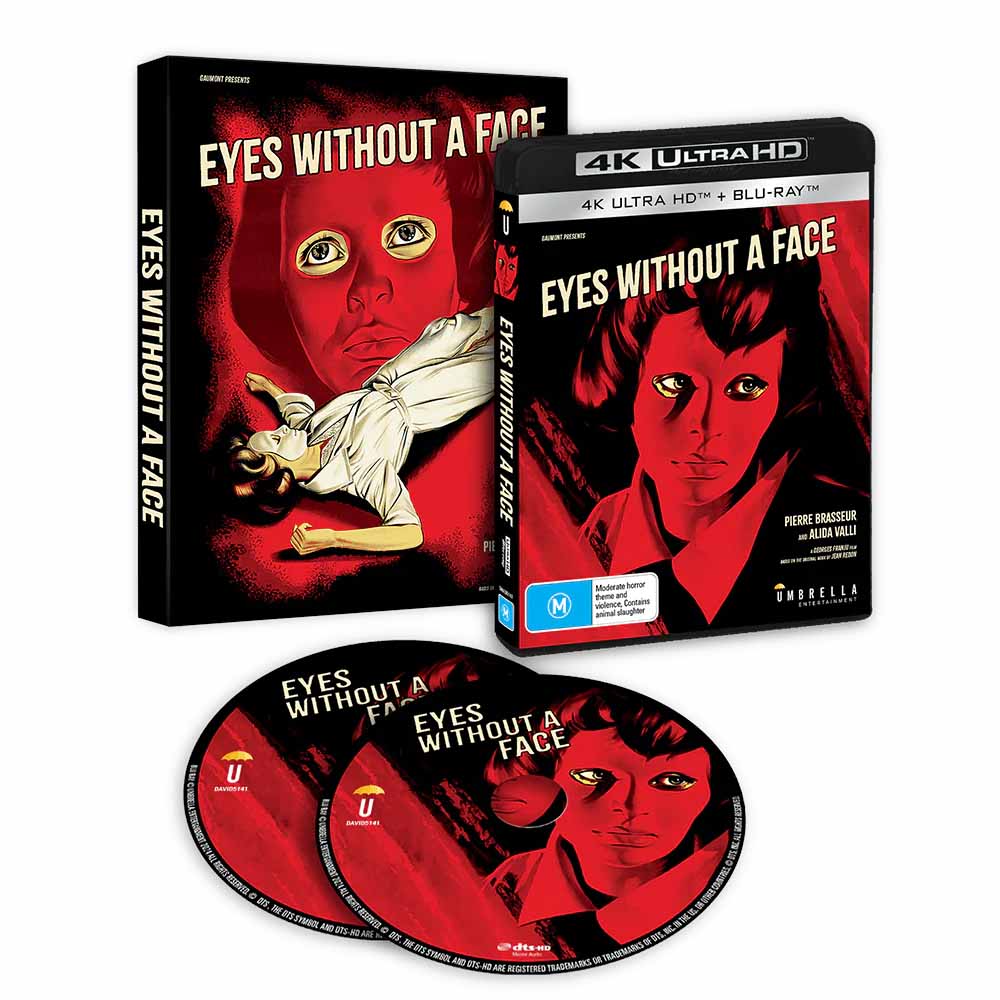 
  
  Eyes Without A Face 4K UHD + Blu-Ray + Slipcover (Australia Import)
  
