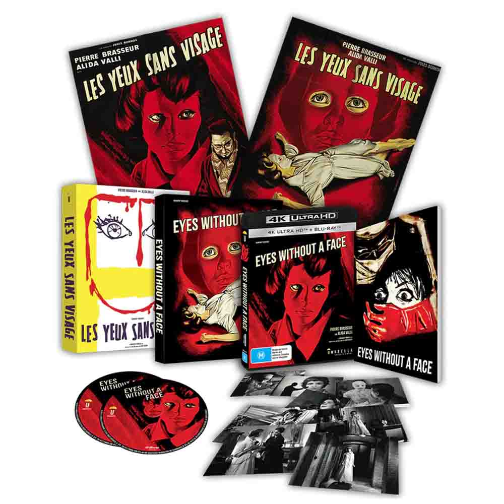 
  
  Eyes Without A Face (Limited Edition) 4K UHD + Blu-Ray Box Set (Australia Import)
  
