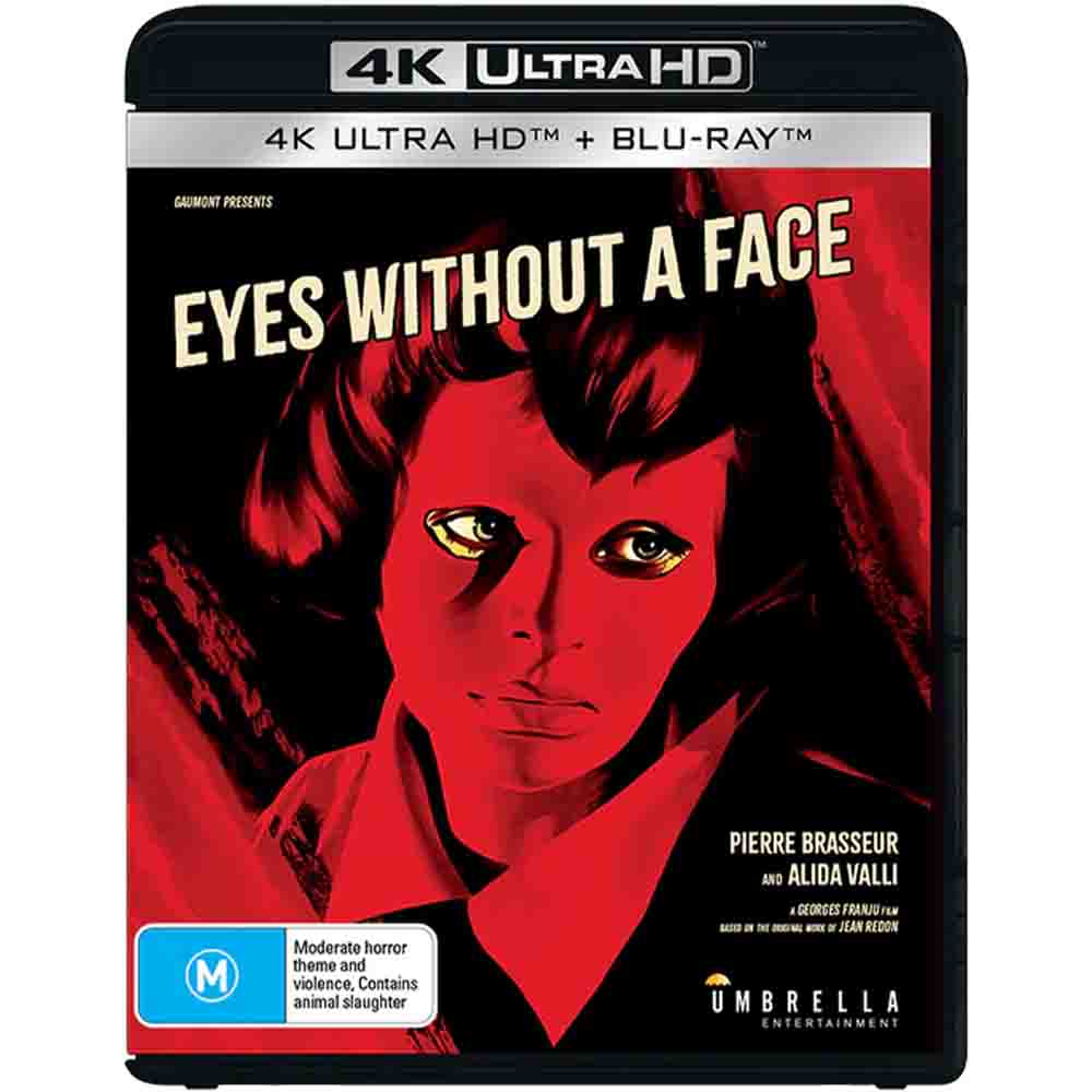 Eyes Without A Face (Limited Edition) 4K UHD + Blu-Ray Box Set (Australia Import)