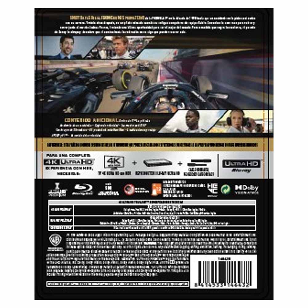 F1: La Película - Edición Metálica 4K UHD + Blu-Ray