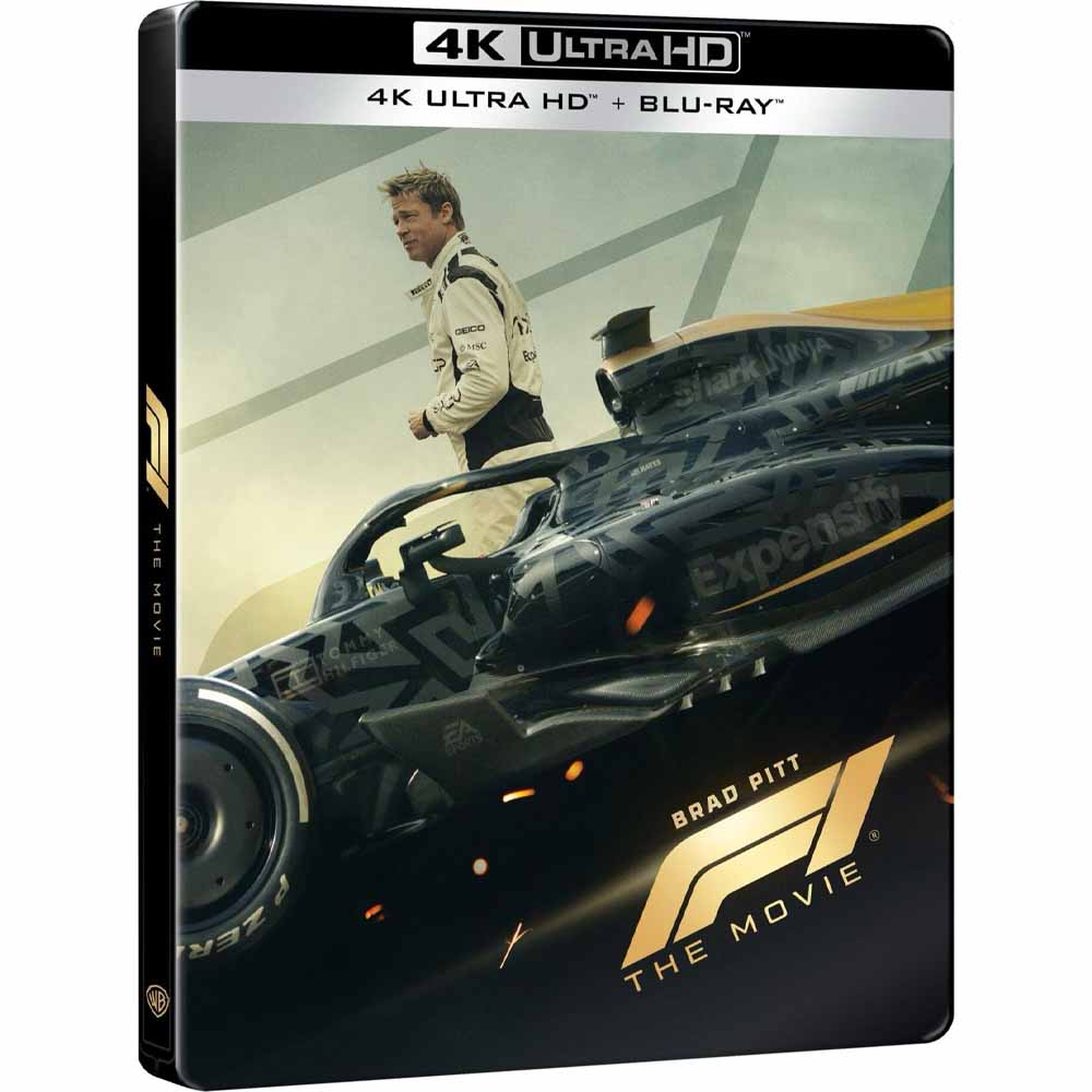 
  
  F1 (Steelbook) 4K UHD + Blu-Ray (UK Import)
  
