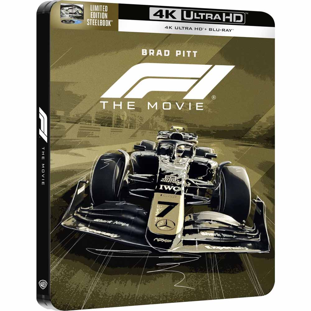 F1 (Steelbook) 4K UHD + Blu-Ray (UK Import)