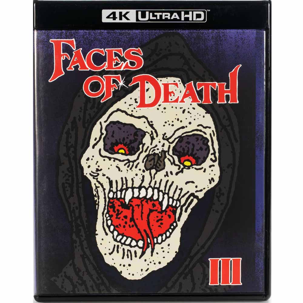 Faces of Death Part III 4K UHD + Blu-Ray (US Import) Vinegar Syndrome